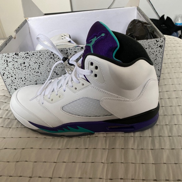 Jordan 5 white grape - Picture 3 of 9